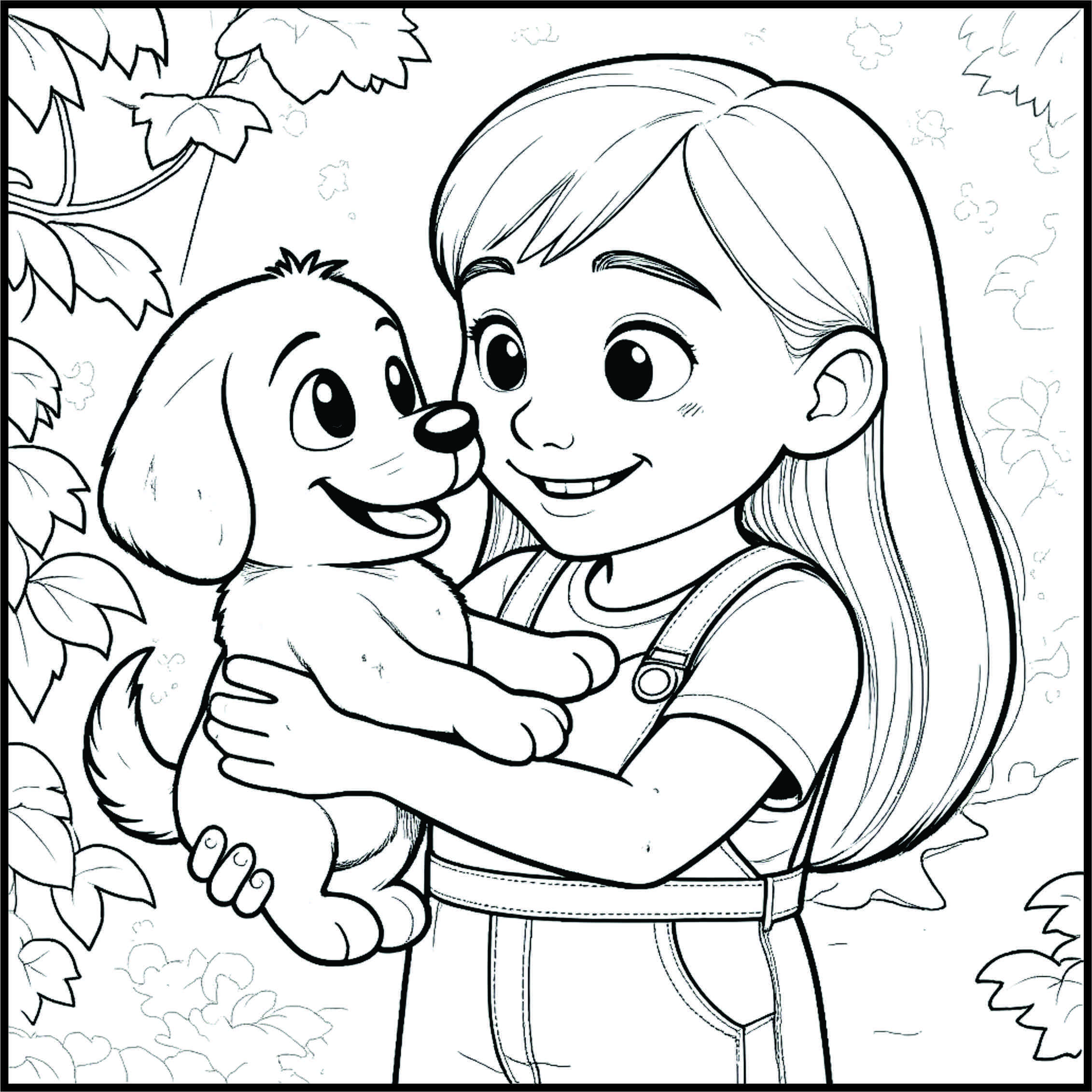 Emily to the Rescue Colouring Book – Printable PDF